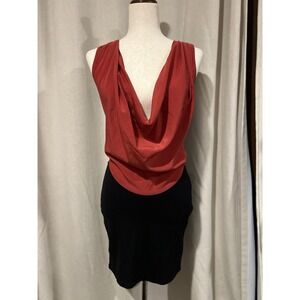 Gestuz Women's Dress Red And Black‎ Size 34